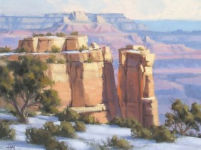 Grand Canyon 16" x 20" oil painting by Tom Haas
