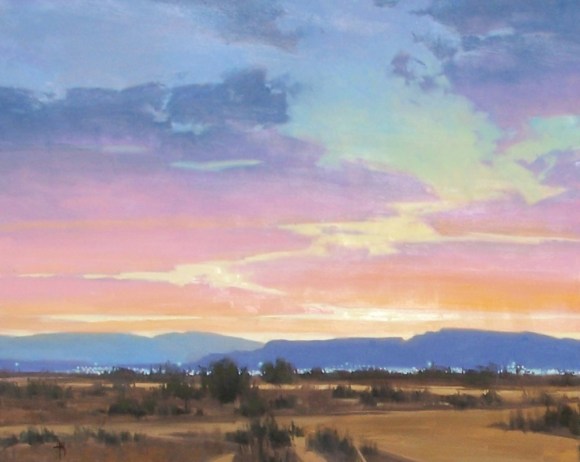 Landscape oil paintings murals commissions