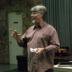 Artist Tom Haas demonstrating for the Scottsdale Artist's League