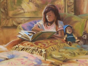 Happily Ever After 24" x 36" oil painting by Tom Haas