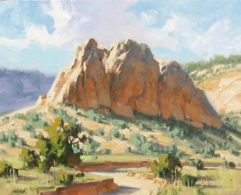 Navajo Rim Country - Arizona 16" x 20" oil painting by Tom Haas