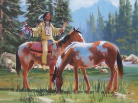 Morning Song 24" x 30" oil painting by Tom Haas