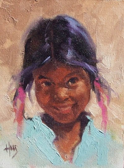 Oil paintings portrait