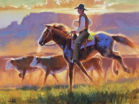 Western oil paintings