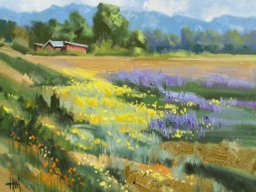 Landscape oil paintings