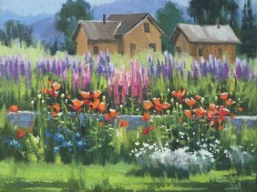 Wyoming plein air landscape oil painitngs