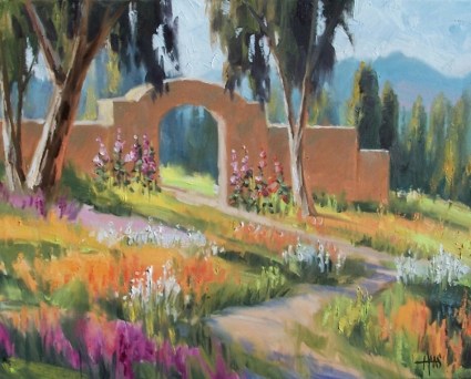 C'mon Over 16" x 20" oil painting by Tom Haas