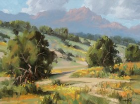 Yarnell, Arizona 18" x 24" oil painting by Tom Haas