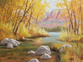 South of Sedona - Arizona 16" x 20" oil painting by Tom Haas