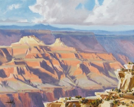 Ever-Changing - Grand Canyon 16" x 20" oil painting by Tom Haas