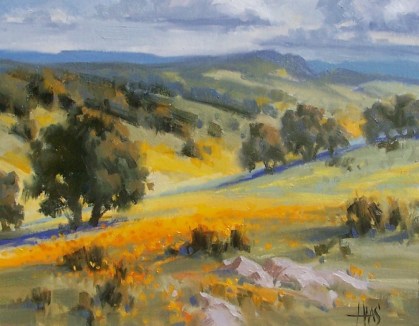 Sonoita Foothills - Arizona 11" x 14" oil painting by Tom Haas