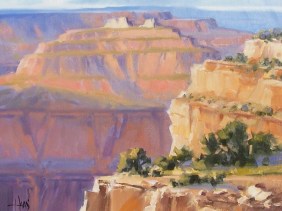 Above the Colorado - Grand Canyon 11" x 14" oil painting by Tom Haas